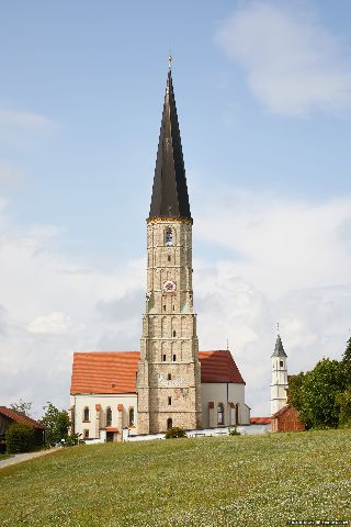 Gemeinde Zeilarn Landkreis Rottal-Inn Schildthurn Kirche (Dirschl Johann) Deutschland PAN